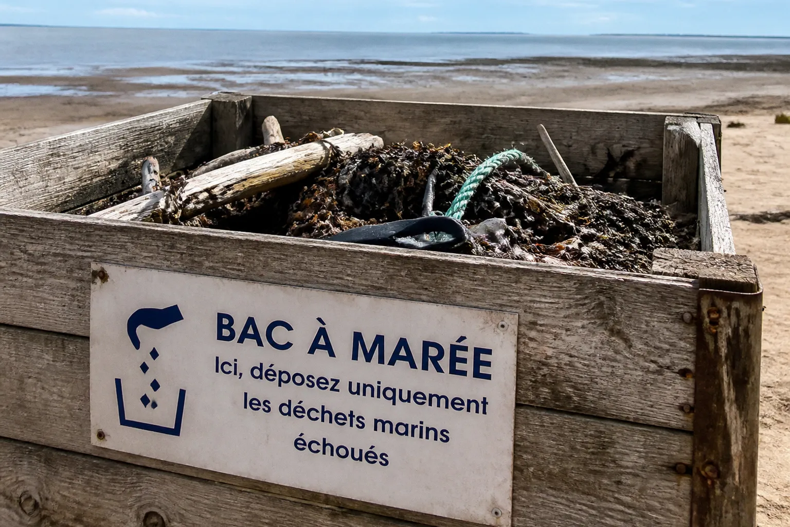 Bacs à marée : nettoyer les plages de La Rochelle sans effort