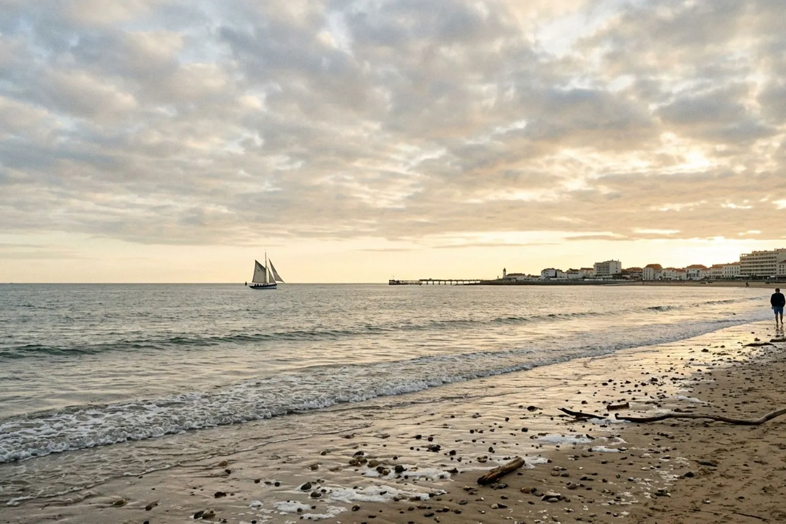 Les Sables-d’Olonne : cap sur la lumière dorée de la côte vendéenne