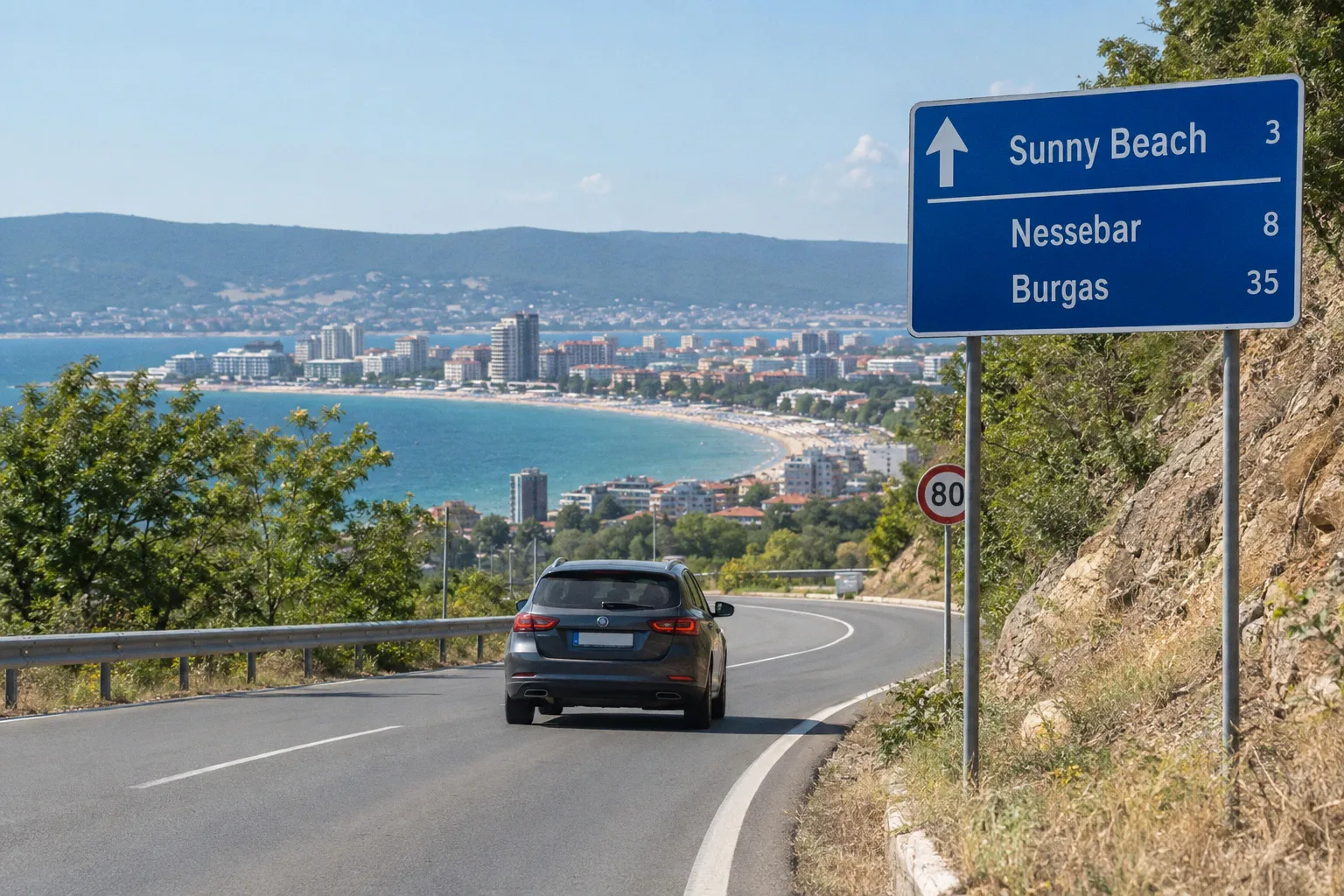 Location de voiture à Sunny Beach (Bulgarie) : guide pratique