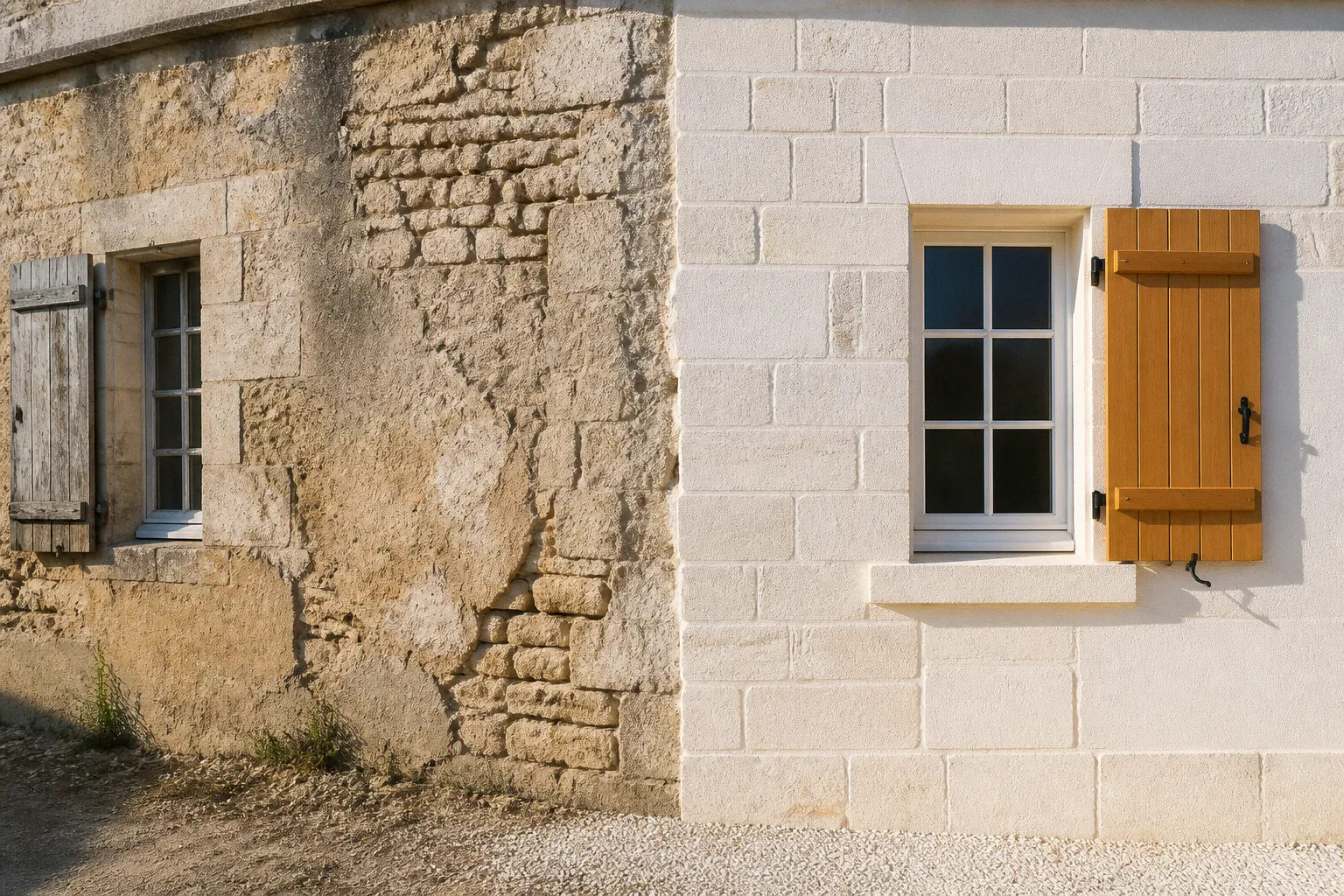 Rénovation de maison charentaise : le bilan avant-après